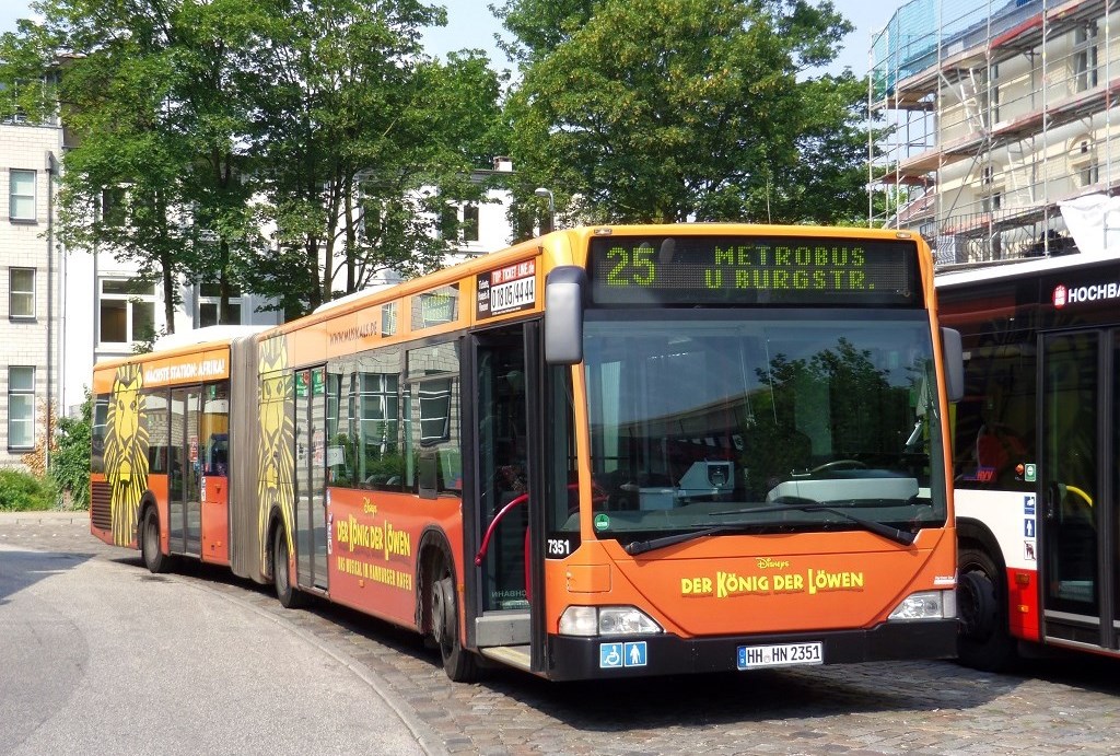 Гамбург, Mercedes-Benz O530G Citaro G № 7351