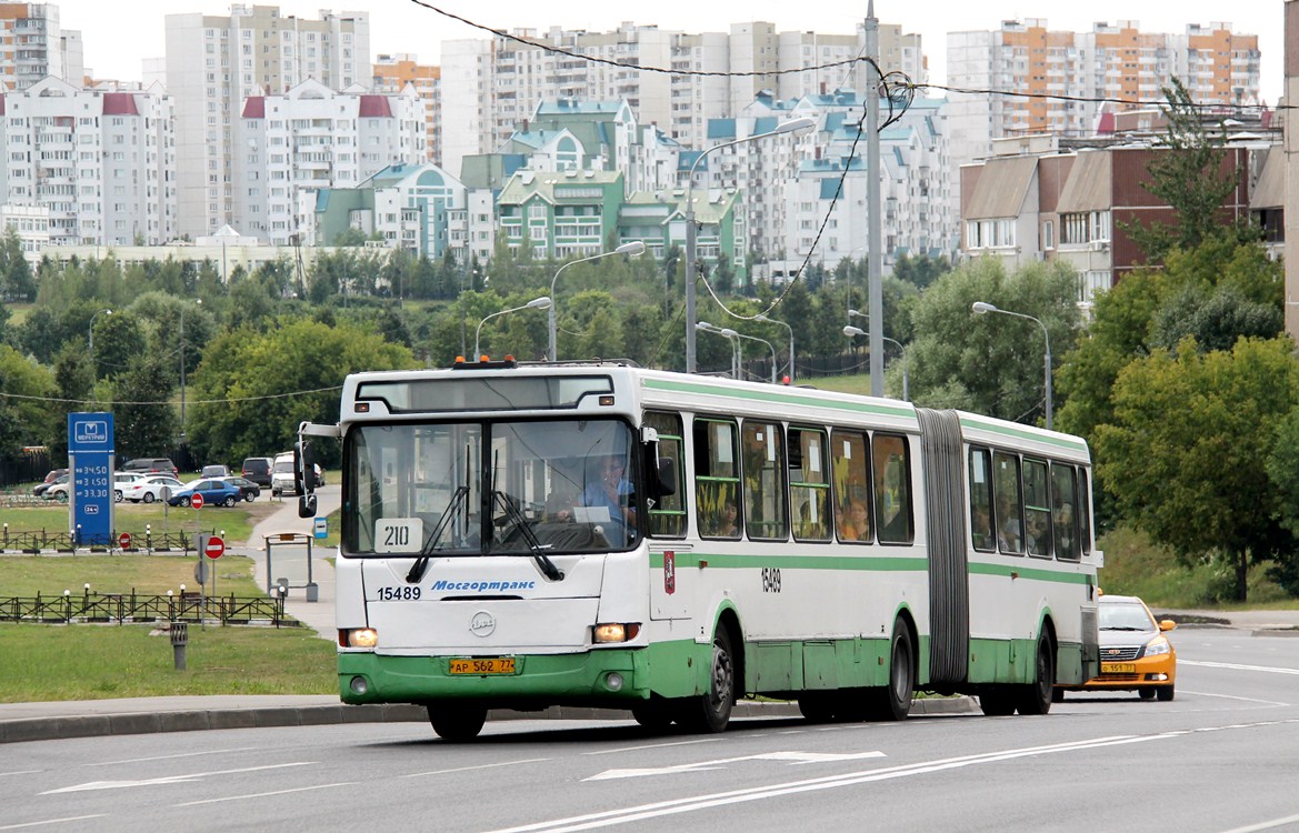 Москва, ЛиАЗ-6212.01 № 15489