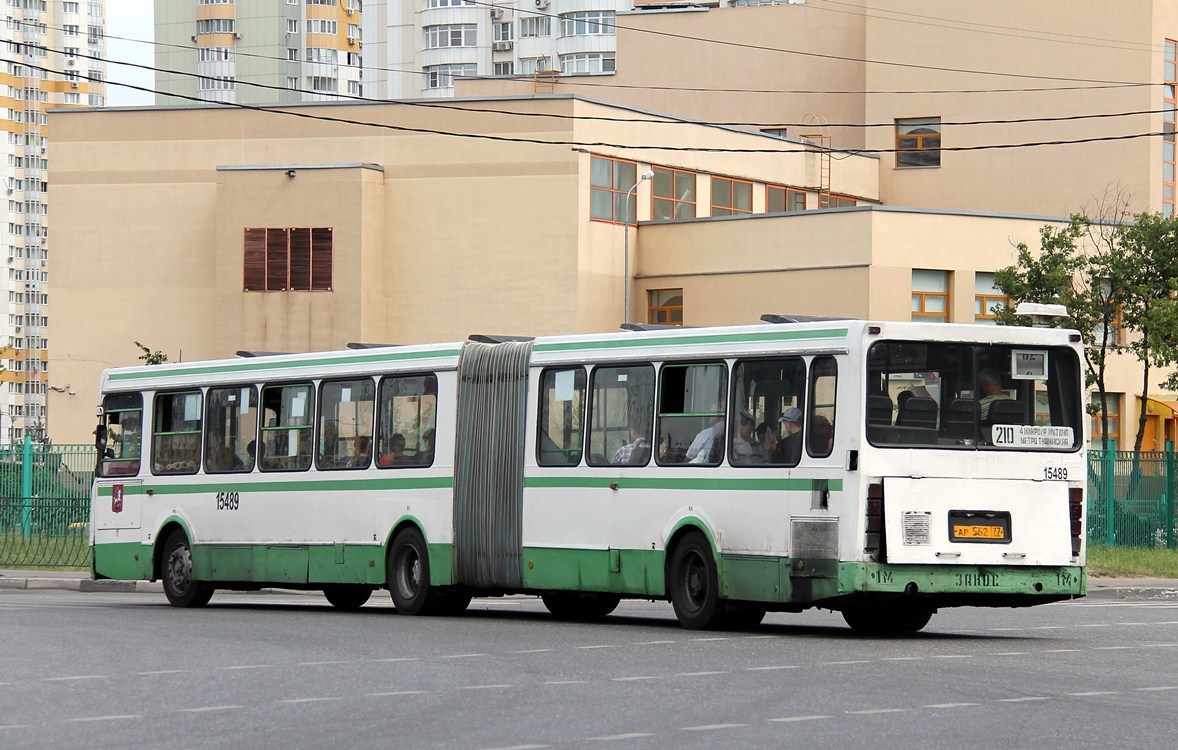 Москва, ЛиАЗ-6212.01 № 15489