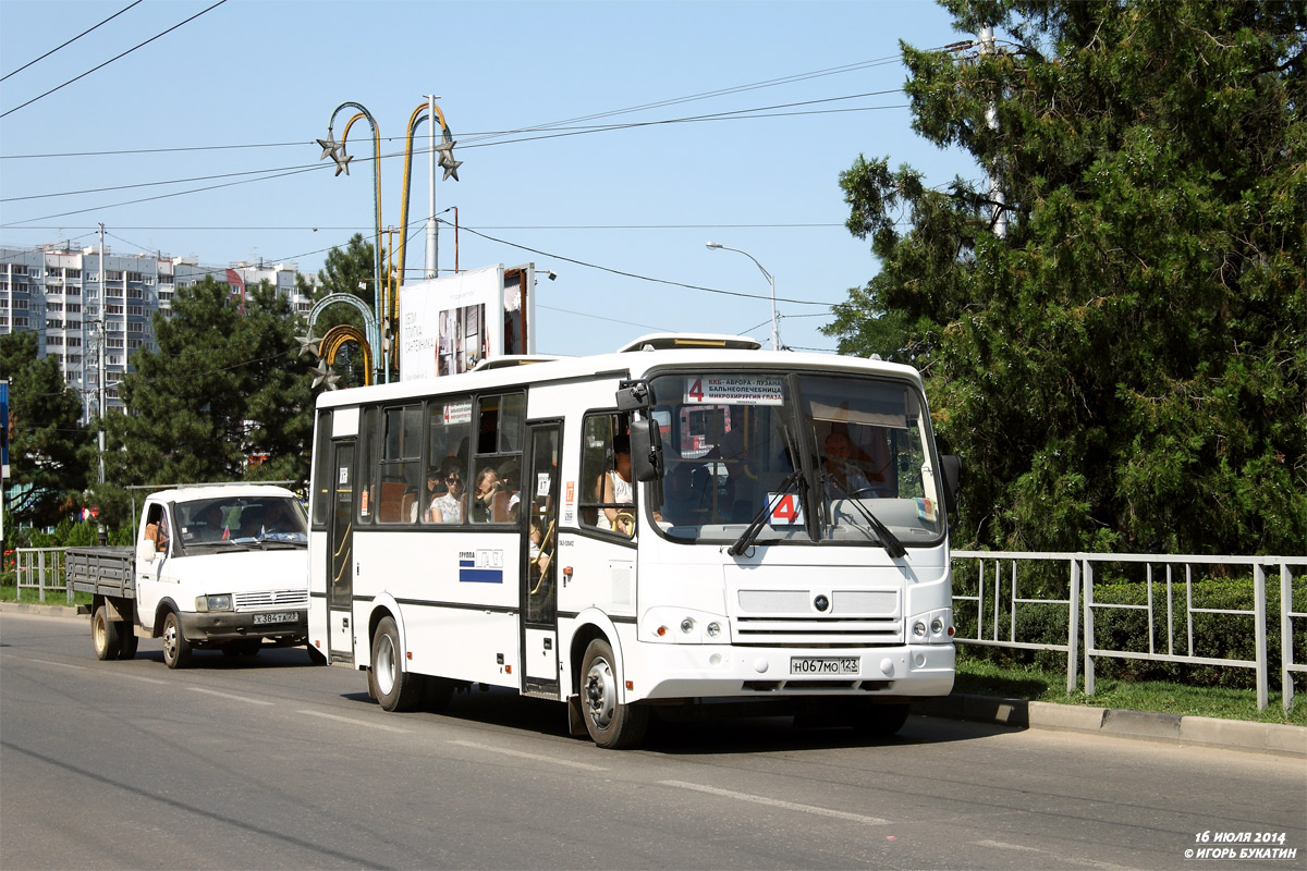 Краснодарский край, ПАЗ-320412-05 № Н 067 МО 123