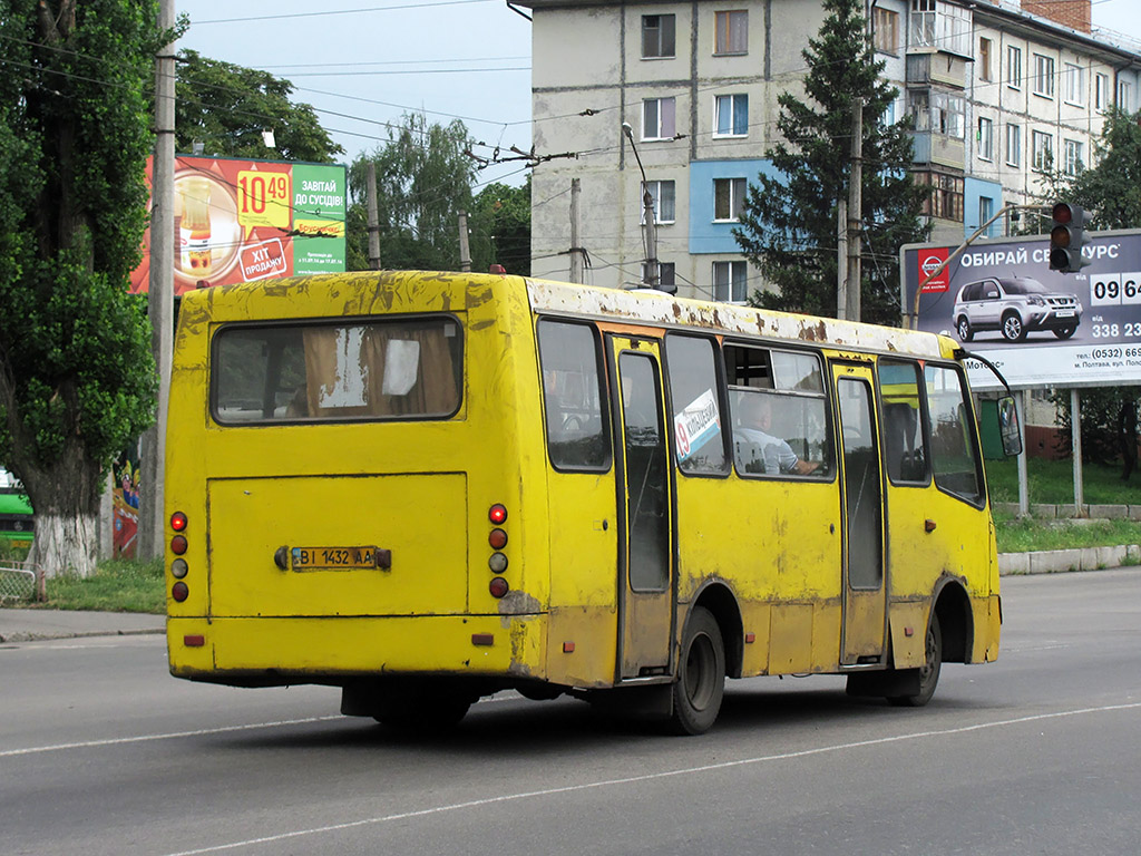 Полтавская область, Богдан А09202 № BI 1432 AA