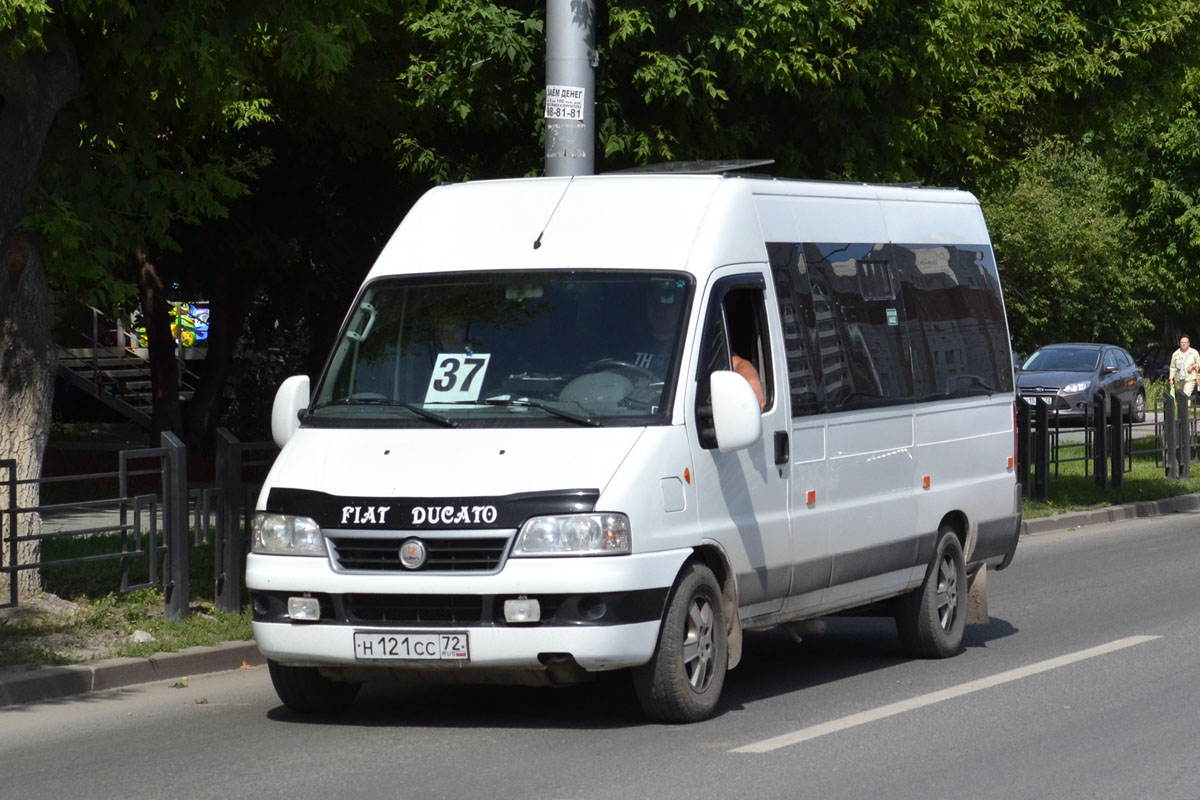 Тюменская область, FIAT Ducato 244 CSMMC-RLL, -RTL № Н 121 СС 72