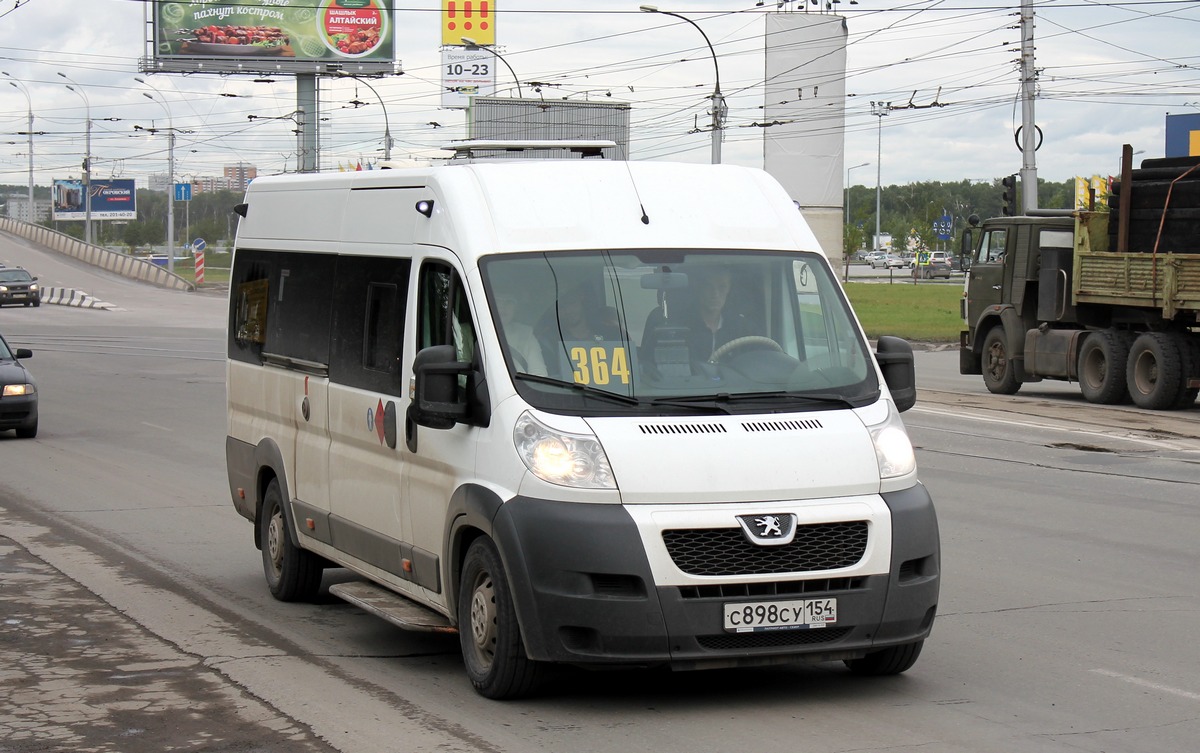 Новосибирская область, Нижегородец-2227SK (Peugeot Boxer) № С 898 СУ 154