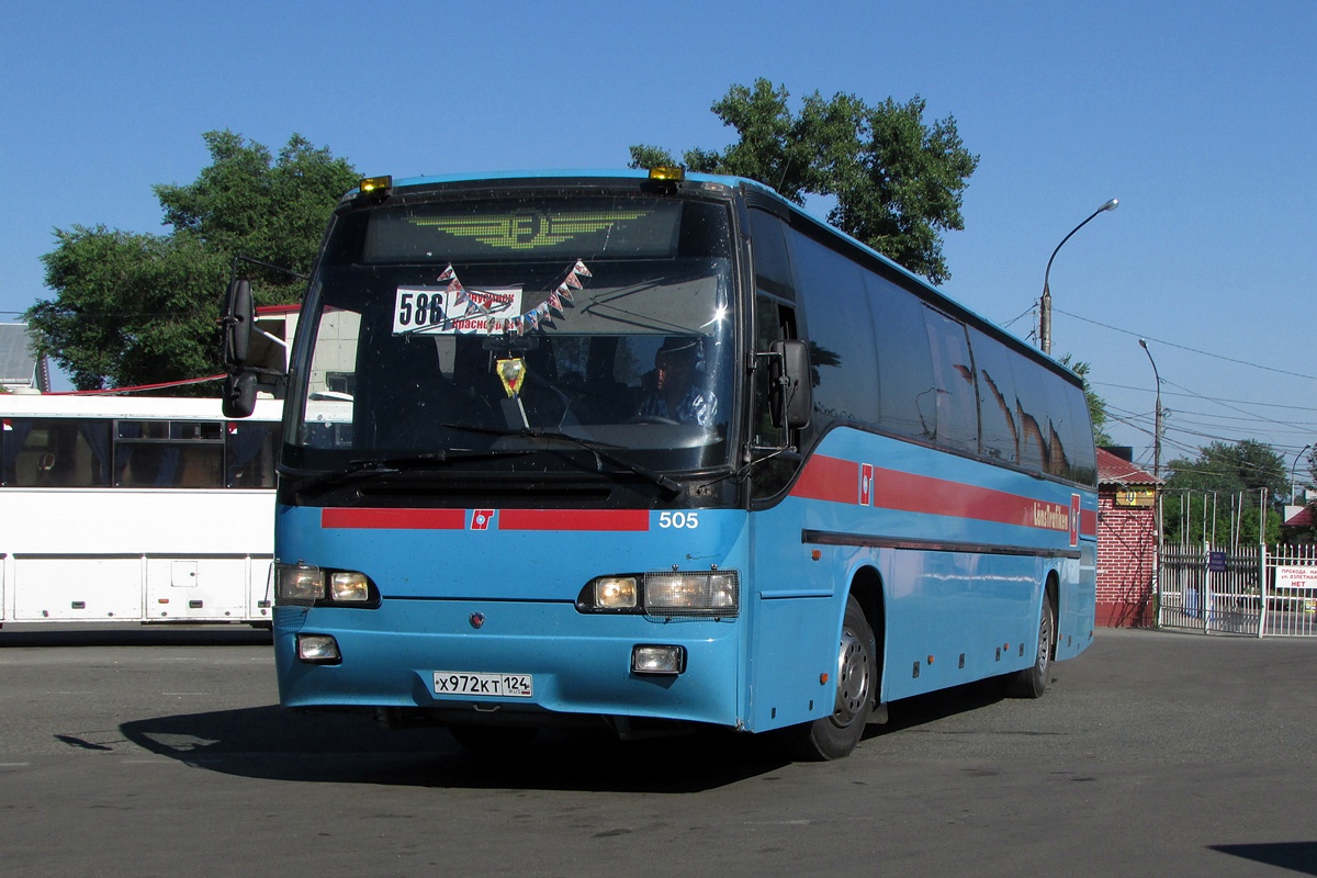 Красноярский край, Carrus Star 302 № Х 972 КТ 124