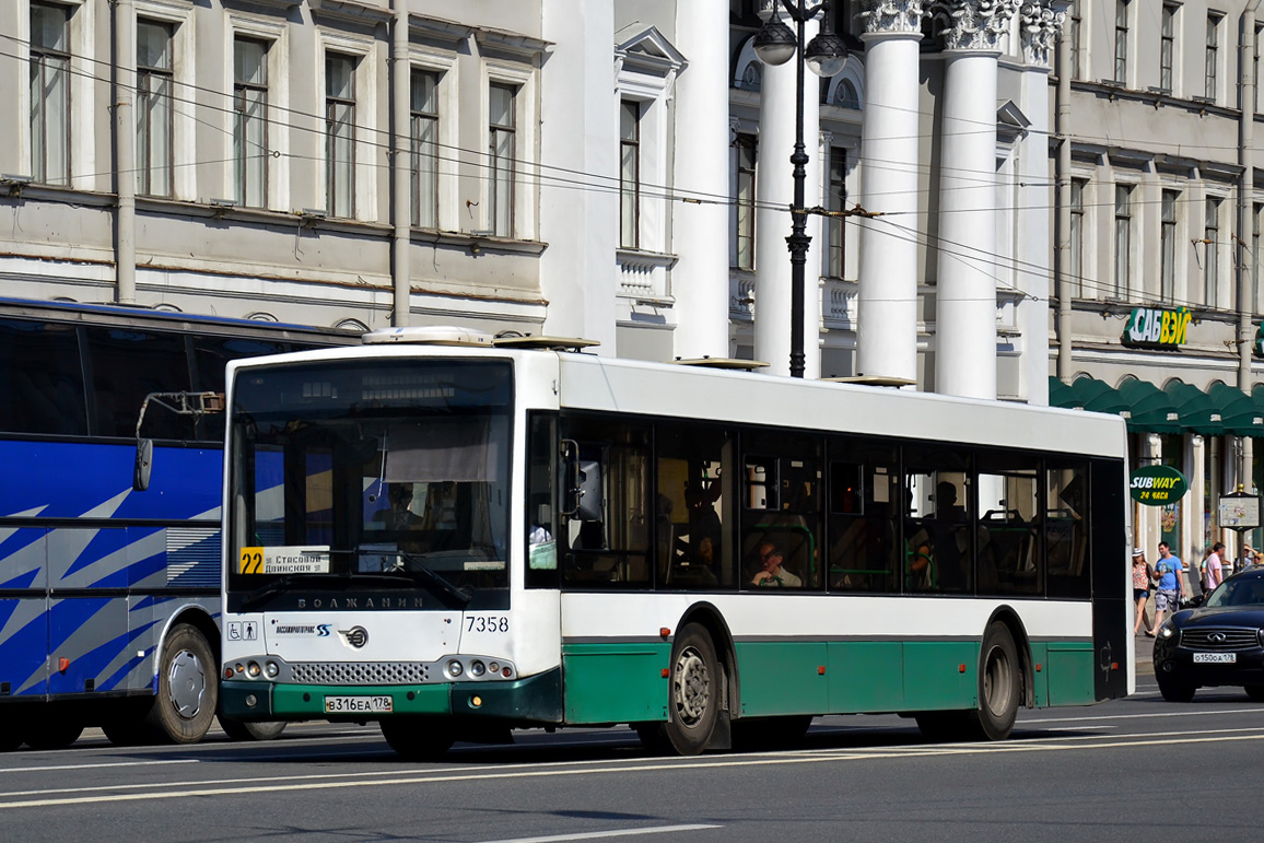 Санкт-Петербург, Волжанин-5270-20-06 "СитиРитм-12" № 7358