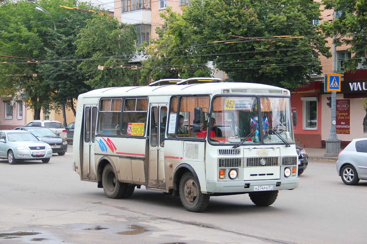 Орловская область, ПАЗ-32054-07 № Н 274 РА 57