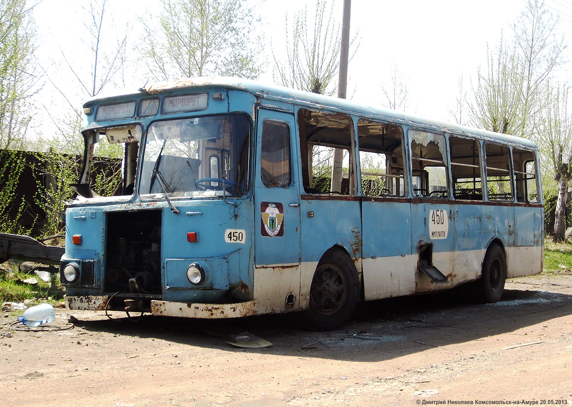 Хабаровский край, ЛиАЗ-677М № 450