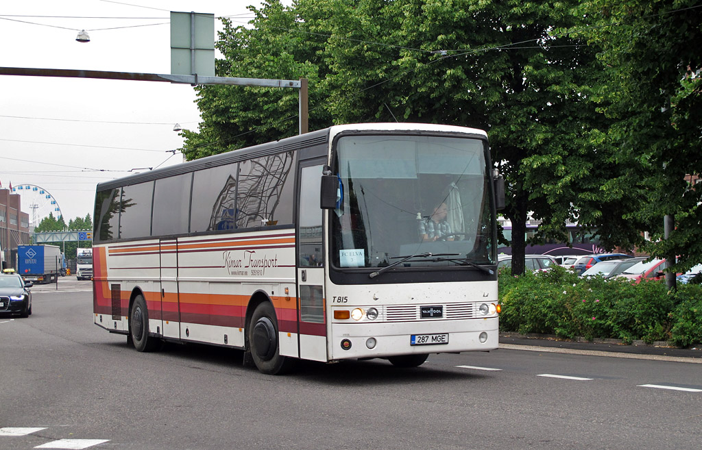 Эстония, Van Hool T815 Alizée № 287 MGE