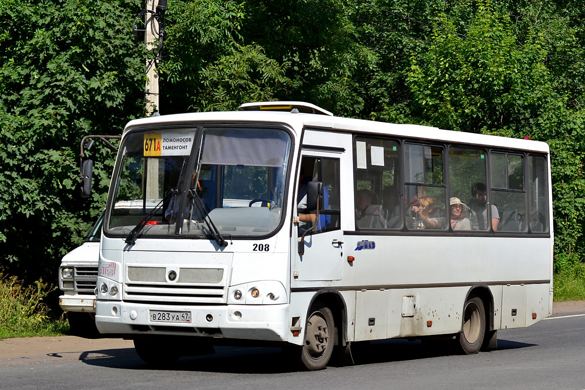 Санкт-Петербург, ПАЗ-320402-05 № 208