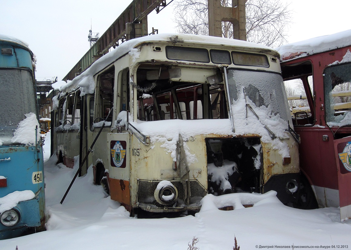 Хабаровский край, ЛиАЗ-677М № 165