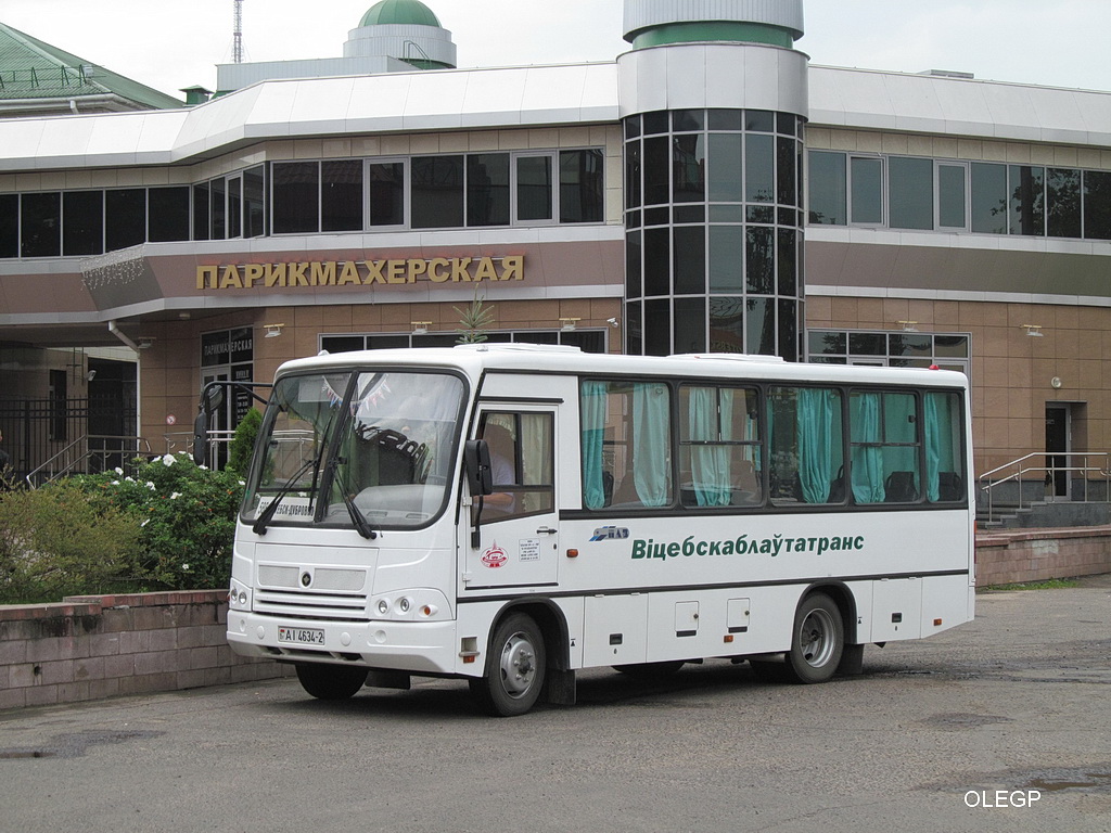 Vitebsk region, PAZ-320402-05 Nr. АІ 4634-2