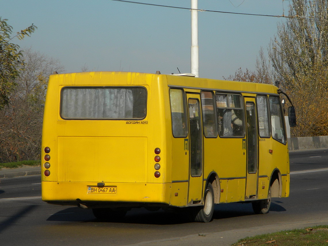 Одесская область, Богдан А09201 № BH 0467 AA