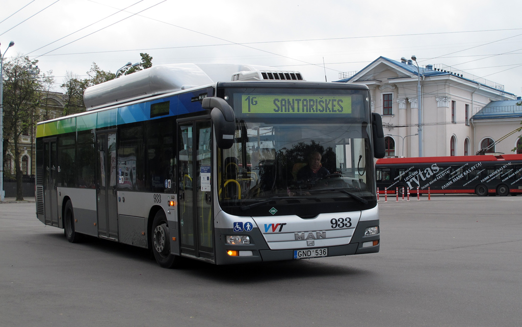 Литва, MAN A21 Lion's City NL273 CNG № 933