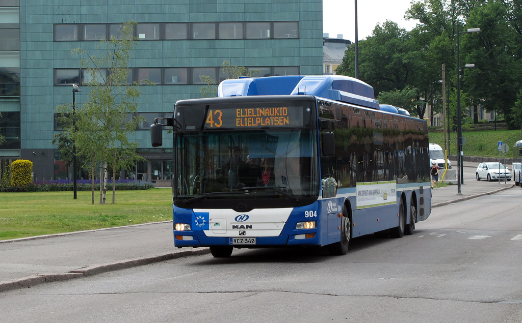 Финляндия, MAN A26 Lion's City LL NL313-15 CNG № 904