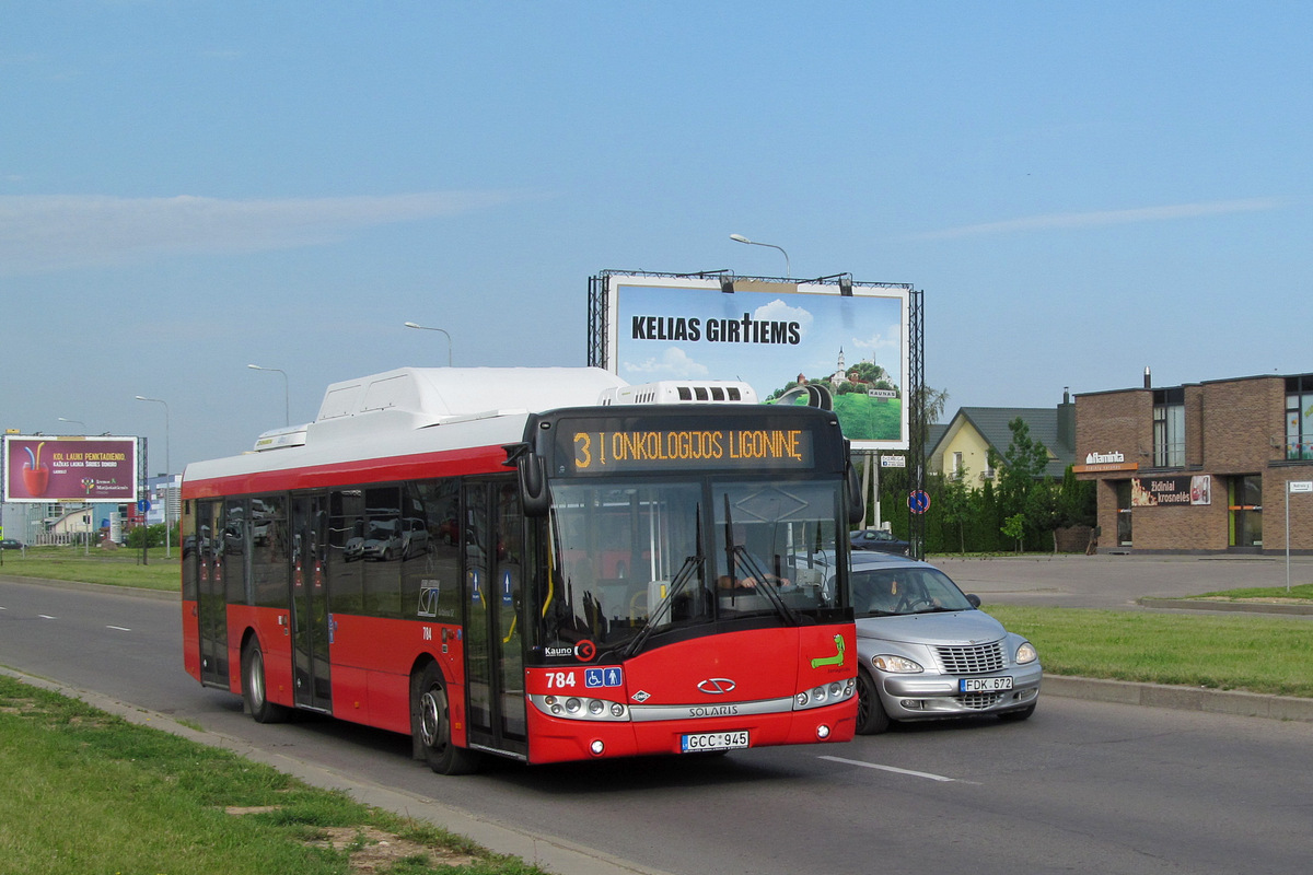 Lietuva, Solaris Urbino III 12 CNG Nr. 784