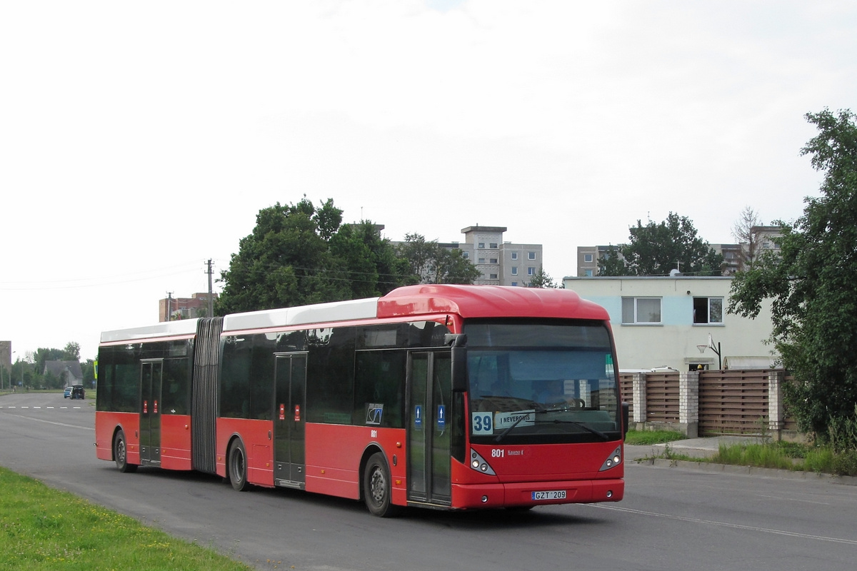 Литва, Van Hool New AG300 № 801