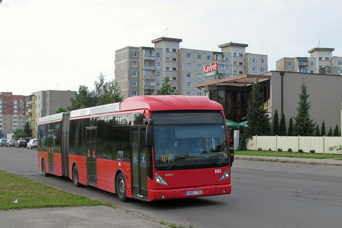 Литва, Van Hool New AG300 № 803