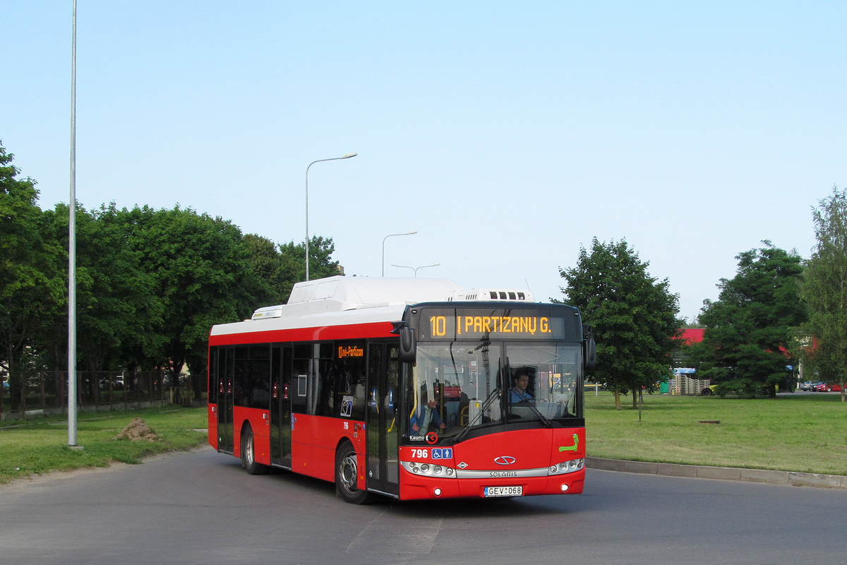 Литва, Solaris Urbino III 12 CNG № 796