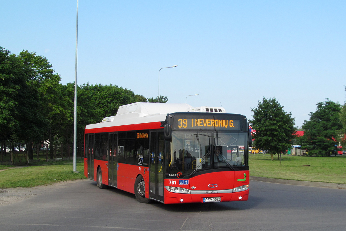 Литва, Solaris Urbino III 12 CNG № 791