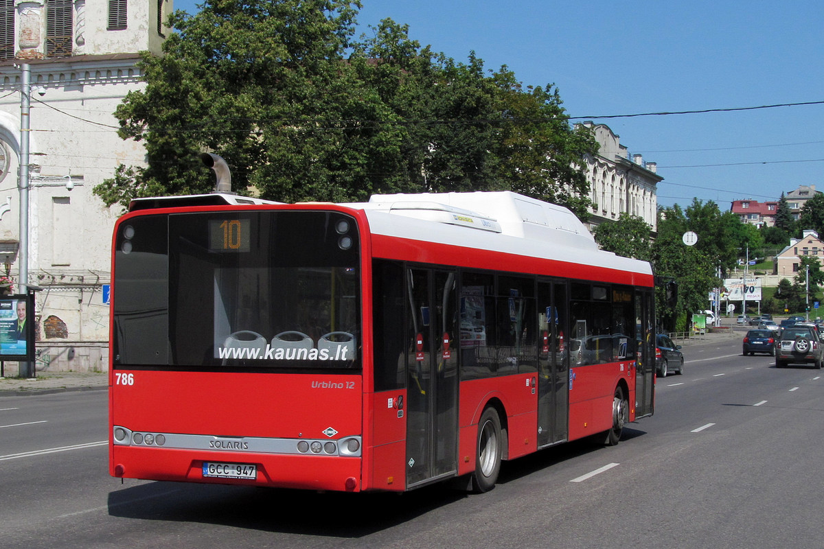 Литва, Solaris Urbino III 12 CNG № 786