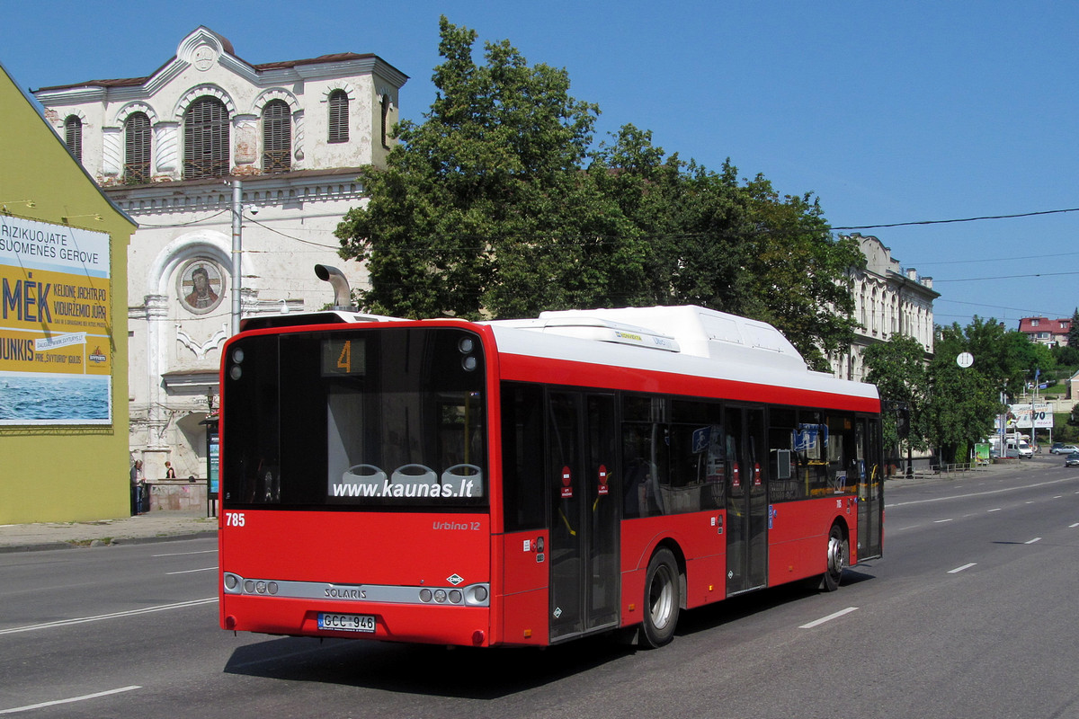 Литва, Solaris Urbino III 12 CNG № 785