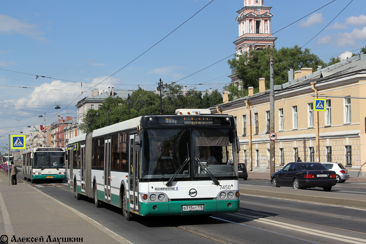 Санкт-Петербург, ЛиАЗ-6213.20 № 7450