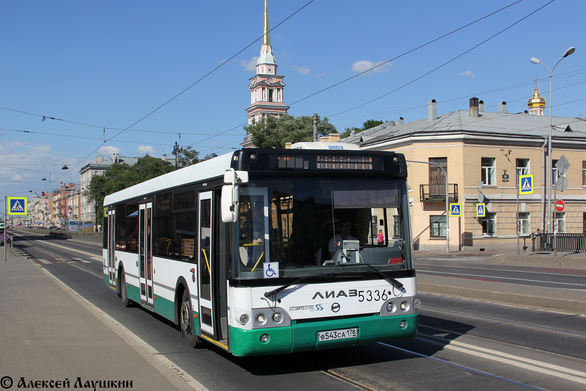 Санкт-Петербург, ЛиАЗ-5292.60 № 5336