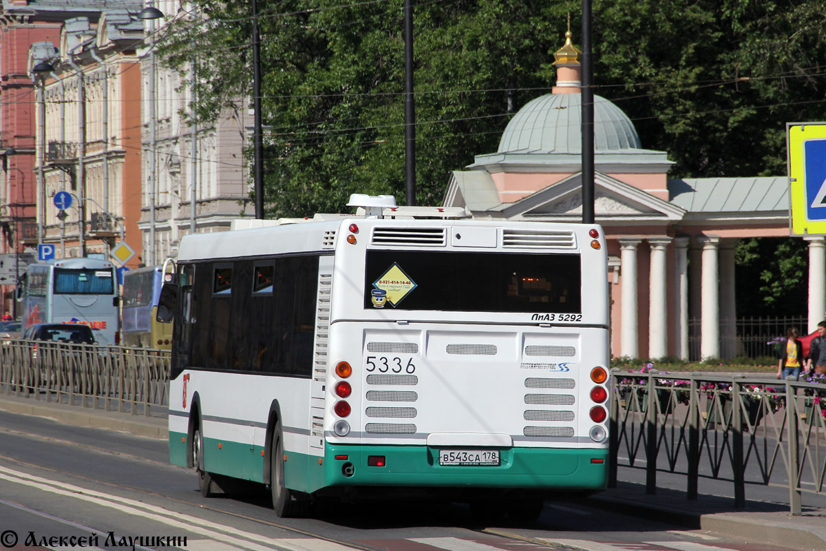 Санкт-Петербург, ЛиАЗ-5292.60 № 5336