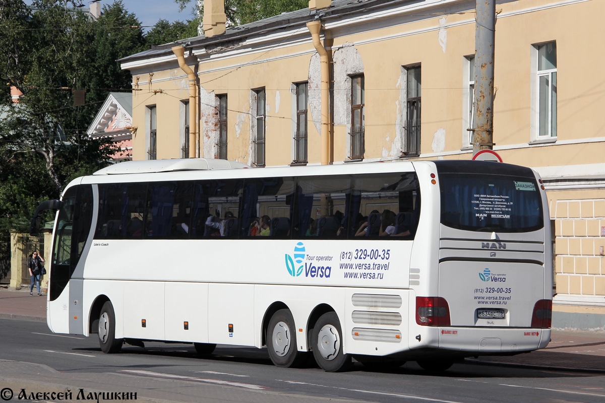 Saint Petersburg, MAN R08 Lion's Coach L RHC444 L # В 634 ВС 178