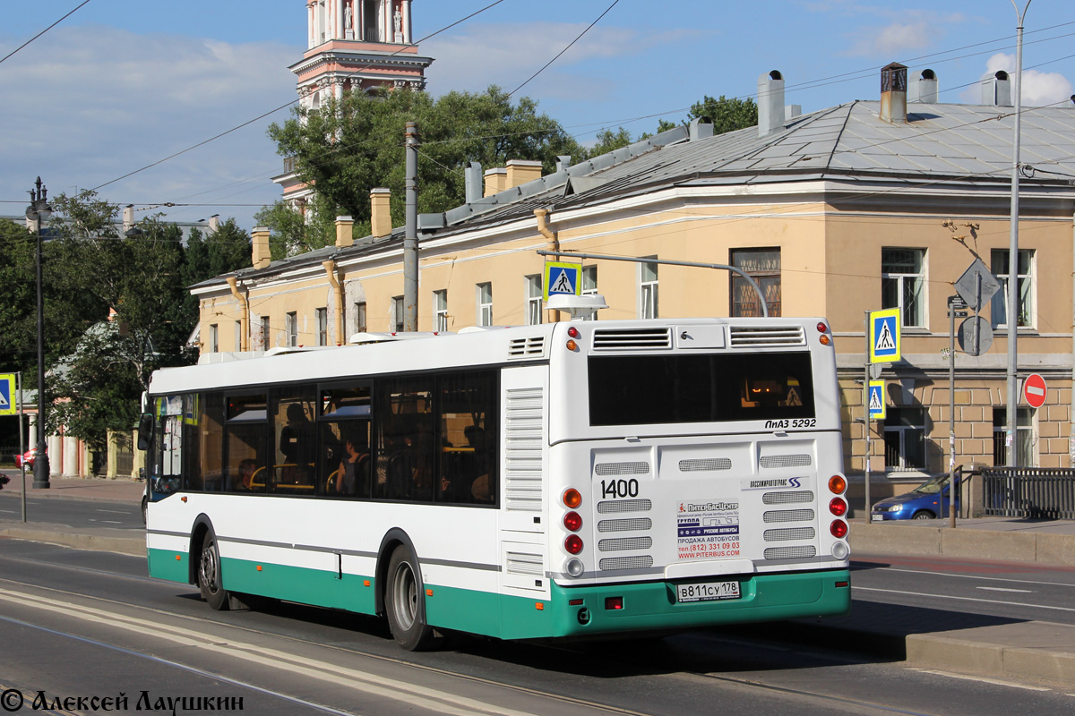 Санкт-Петербург, ЛиАЗ-5292.60 № 1400