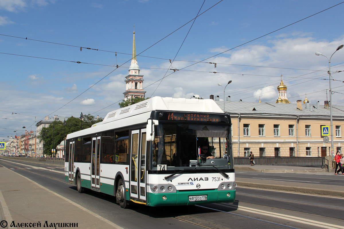 Санкт-Петербург, ЛиАЗ-5292.71 № 7531