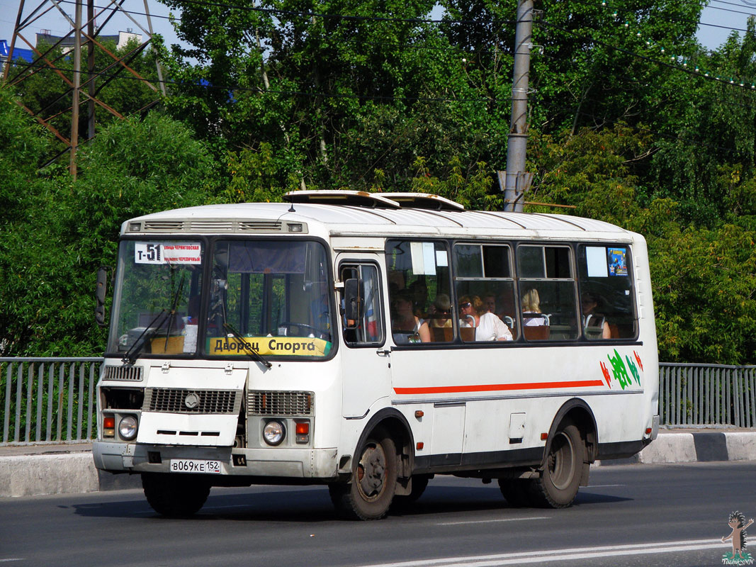 Нижегородская область, ПАЗ-32054 № В 069 КЕ 152