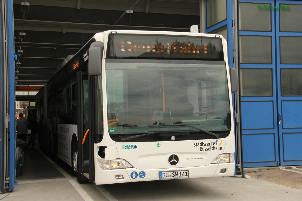 Гессен, Mercedes-Benz O530G Citaro facelift G CNG № 141