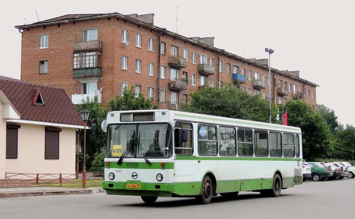 Ленинградская область, ЛиАЗ-5256.25 № 3343