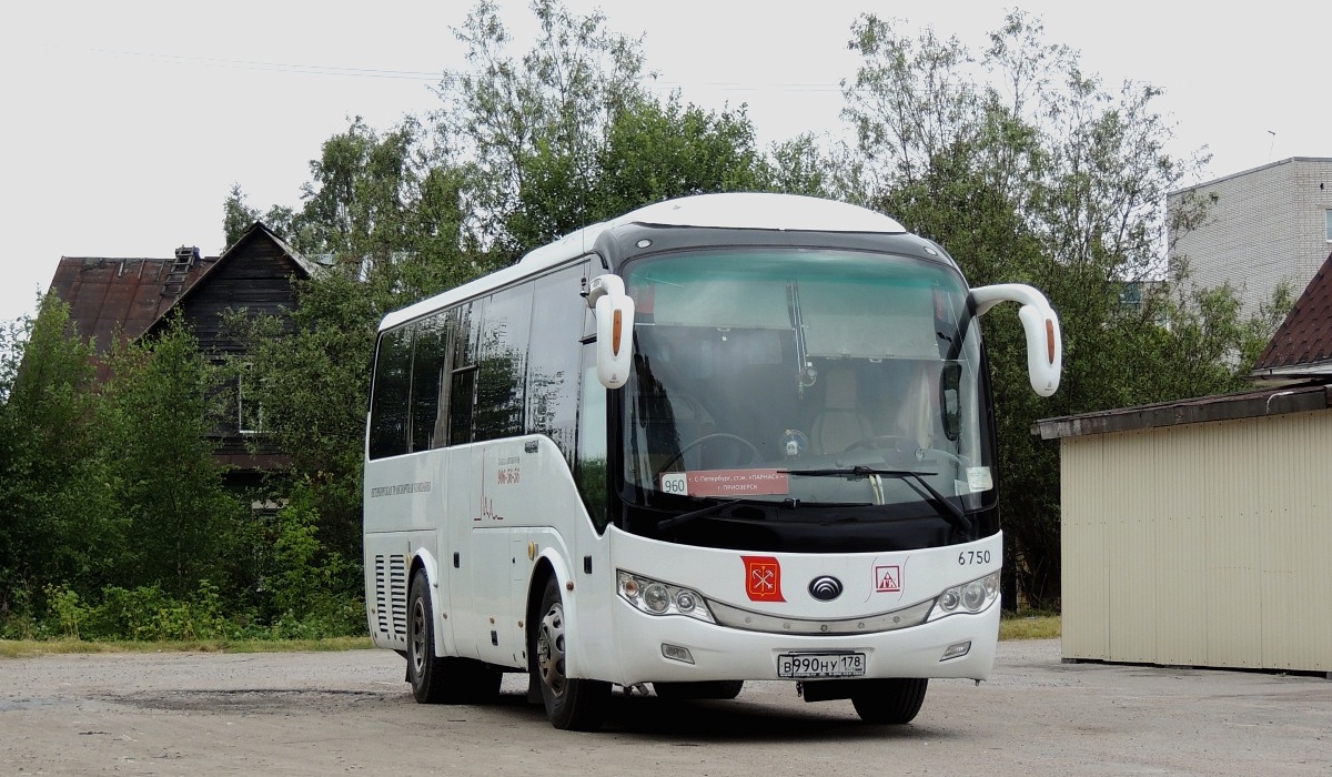 Санкт-Петербург, Yutong ZK6899HA № n750