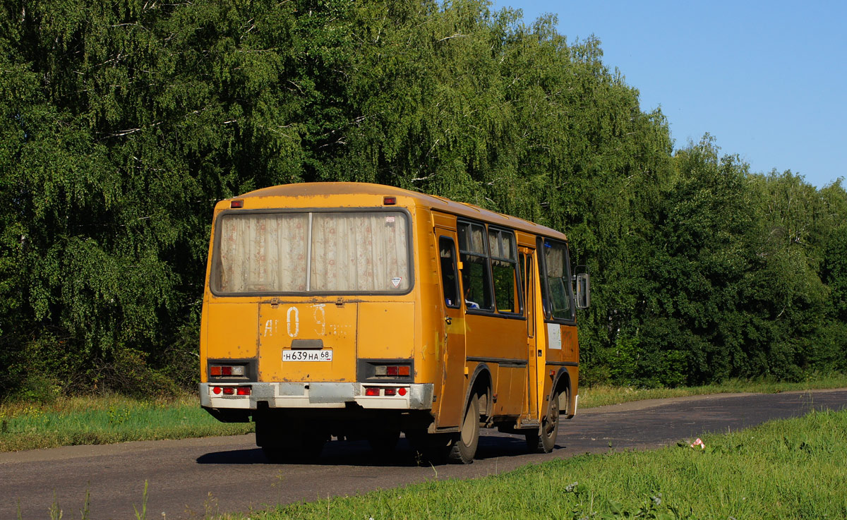 Тамбовская область, ПАЗ-32053 № Н 639 НА 68