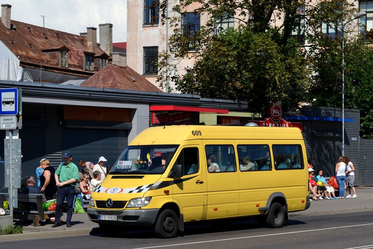 Латвия, Mercedes-Benz Sprinter W904 413CDI № 609