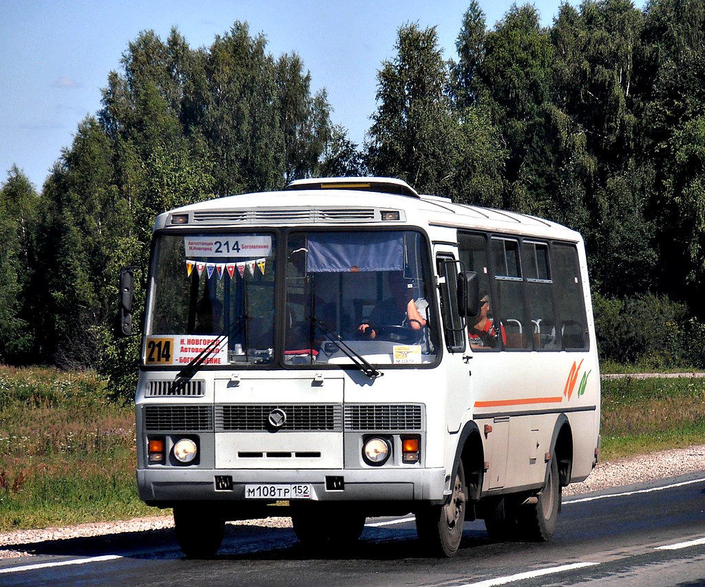 Нижегородская область, ПАЗ-32054 № М 108 ТР 152