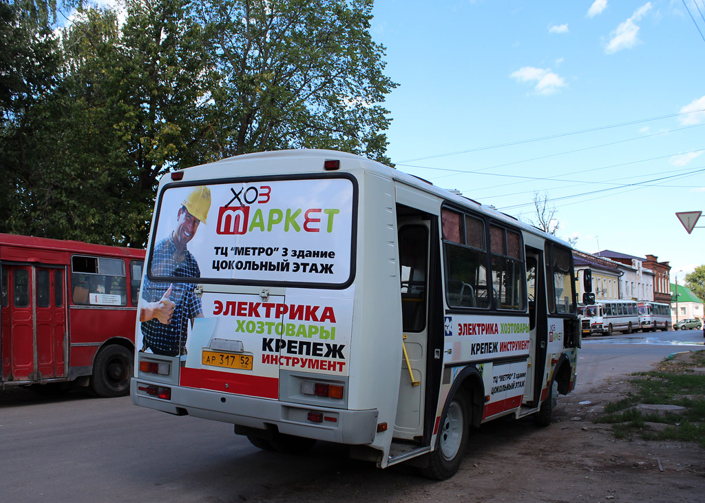 Нижегородская область, ПАЗ-32054 № АР 317 52