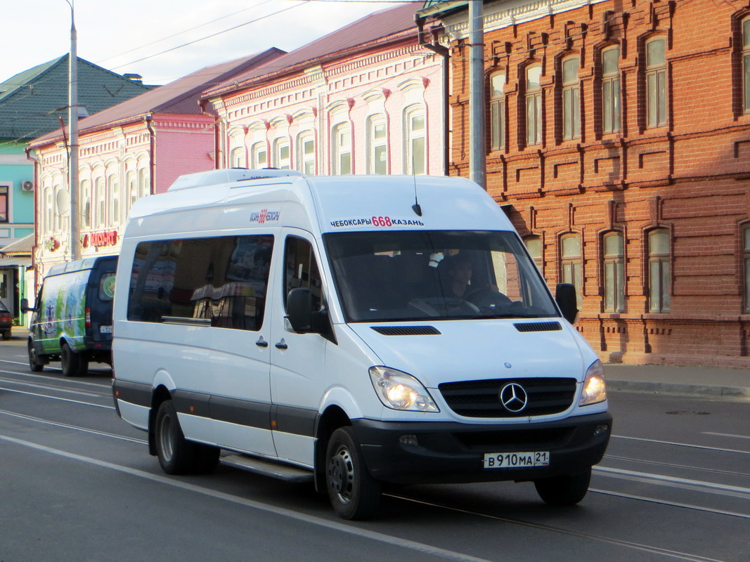 Чувашия, Mercedes-Benz Sprinter W906 515CDI № В 910 МА 21