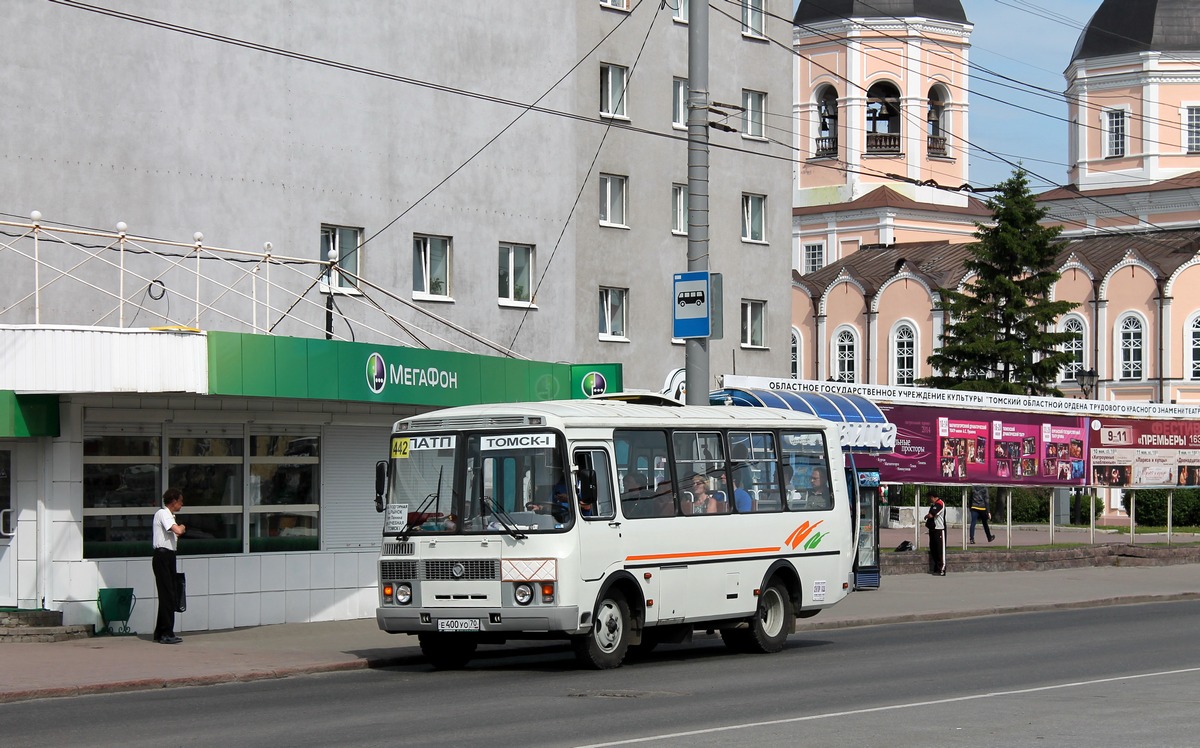 Томская область, ПАЗ-32054 № Е 400 УО 70