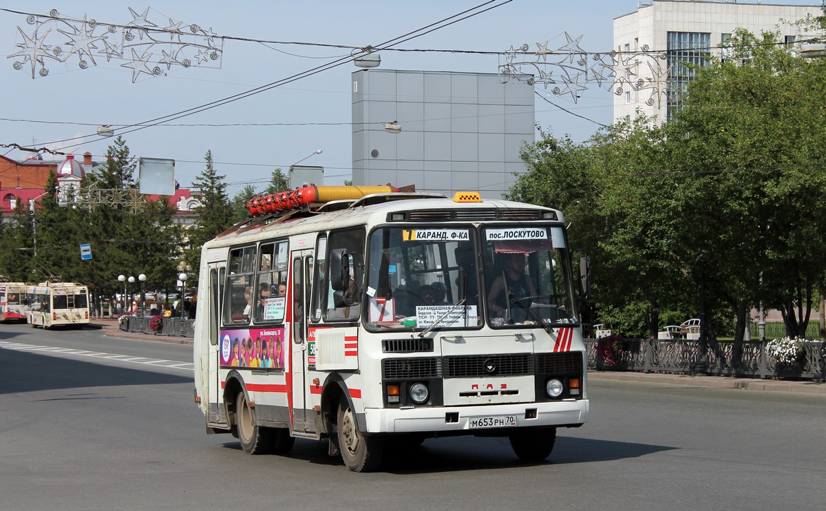 Томская область, ПАЗ-32051-110 № М 653 РН 70