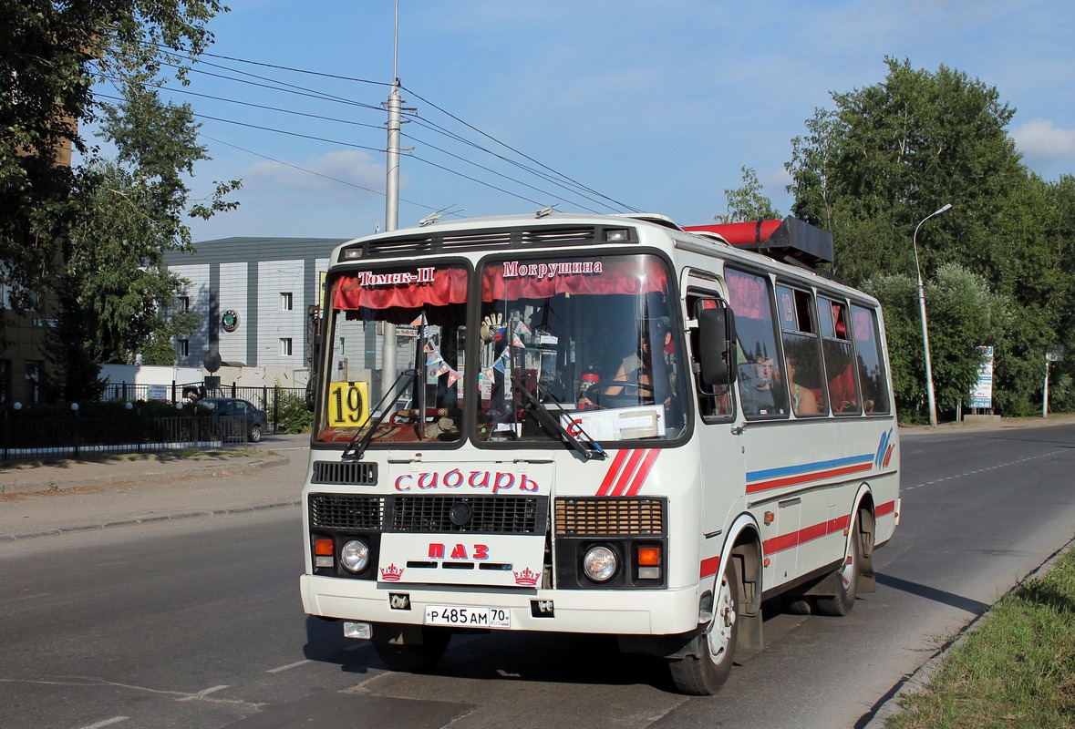 Томская область, ПАЗ-32051-110 № Р 485 АМ 70