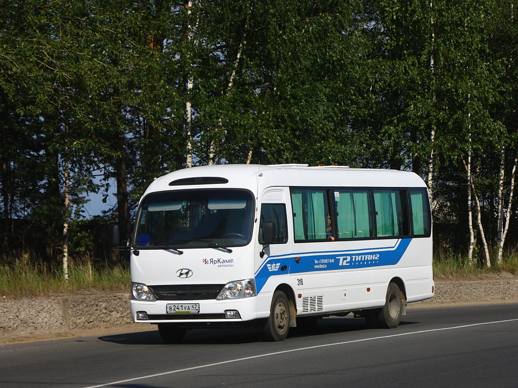 Leningrado sritis, Hyundai County Kuzbass Nr. 318