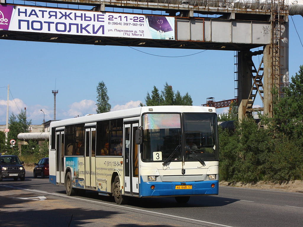 Leningrad Gebiet, NefAZ-5299-10-15 Nr. 648