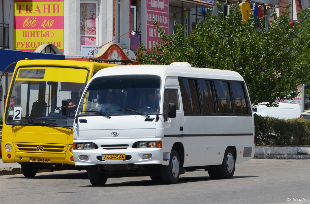 Республика Крым, Hyundai Chorus № AK 2445 AA