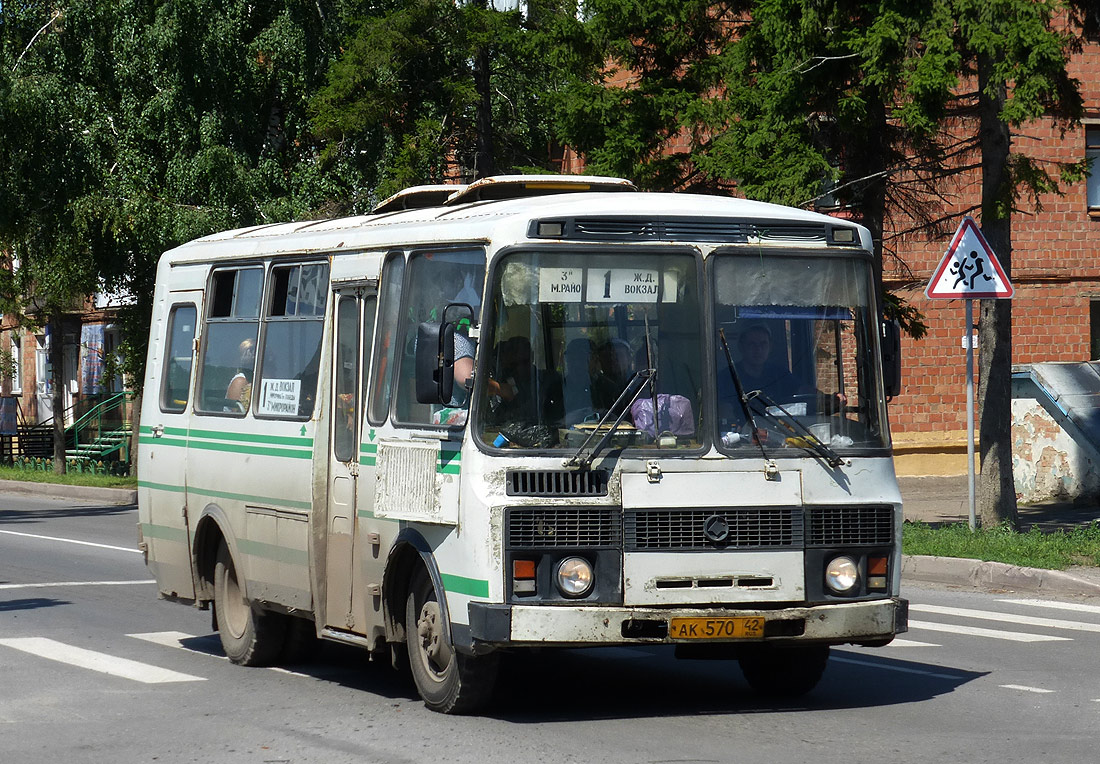 Кемеровская область - Кузбасс, ПАЗ-32053 № 152