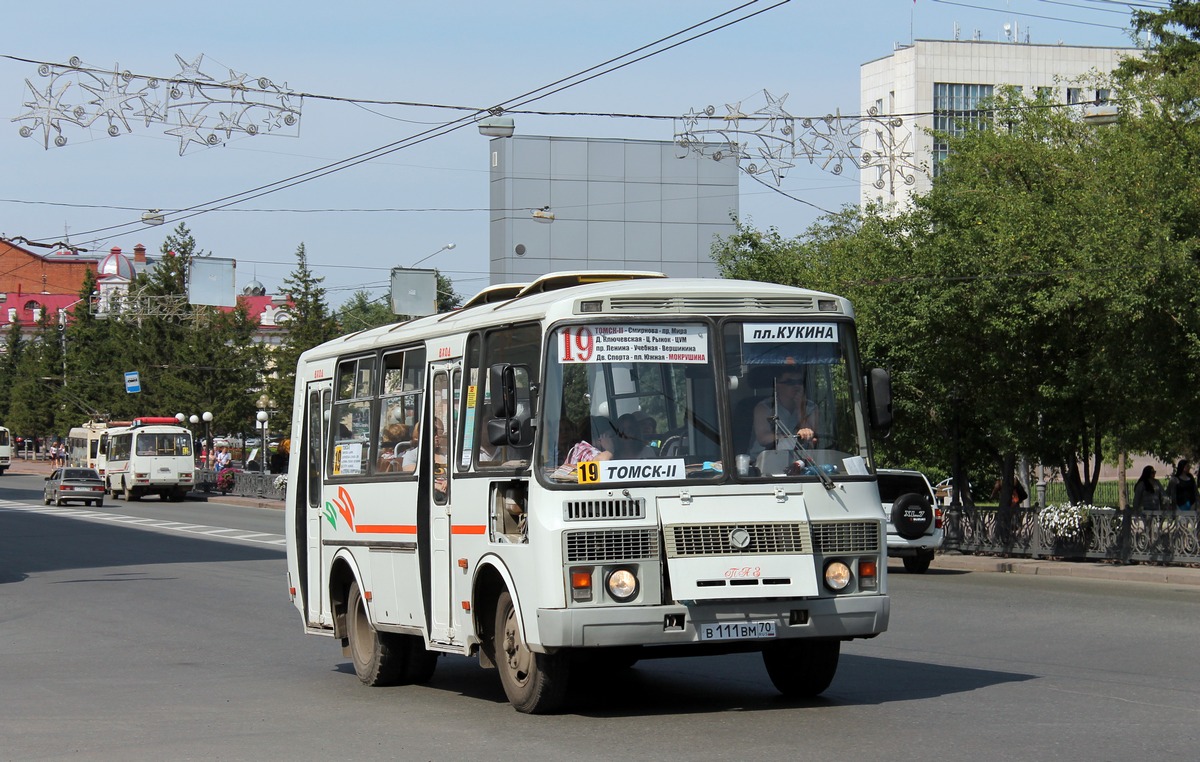 Томская область, ПАЗ-32054 № В 111 ВМ 70