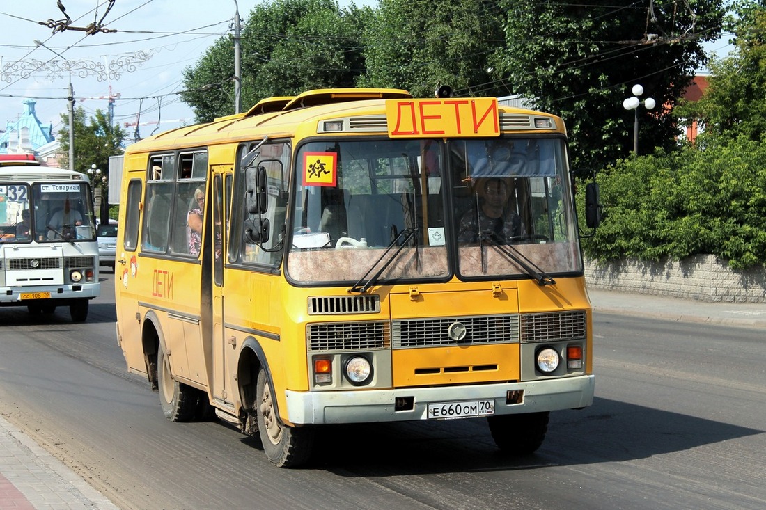 Томская область, ПАЗ-32053-70 № Е 660 ОМ 70