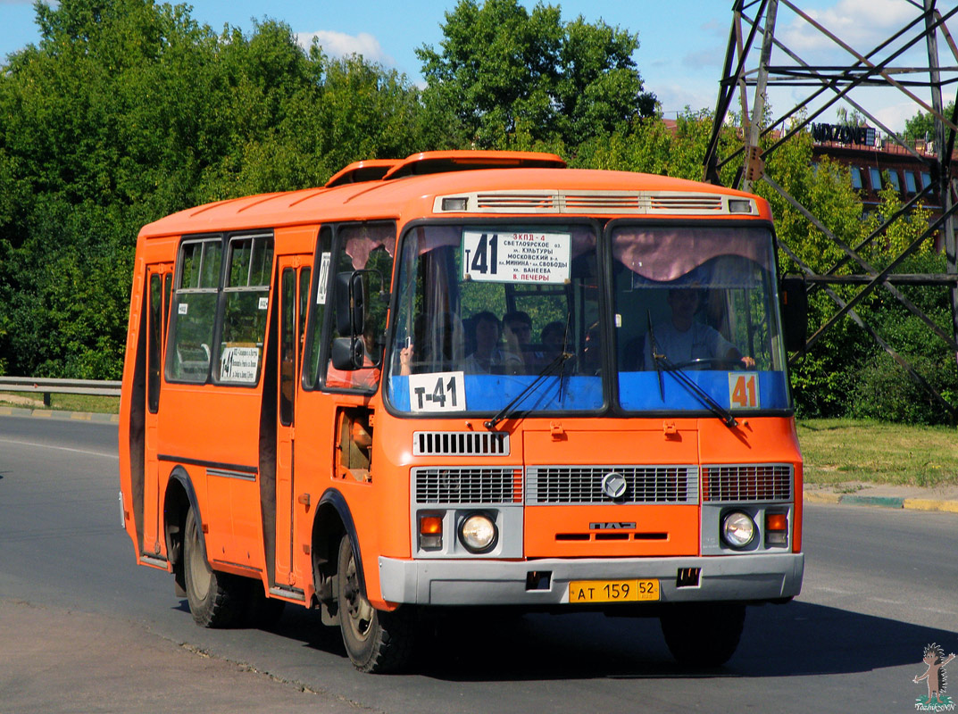 Нижегородская область, ПАЗ-32054 № АТ 159 52